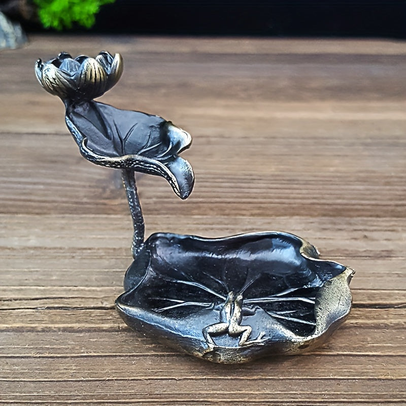 Elevate your home decor with our beautiful Lotus Backflow Incense Burner!