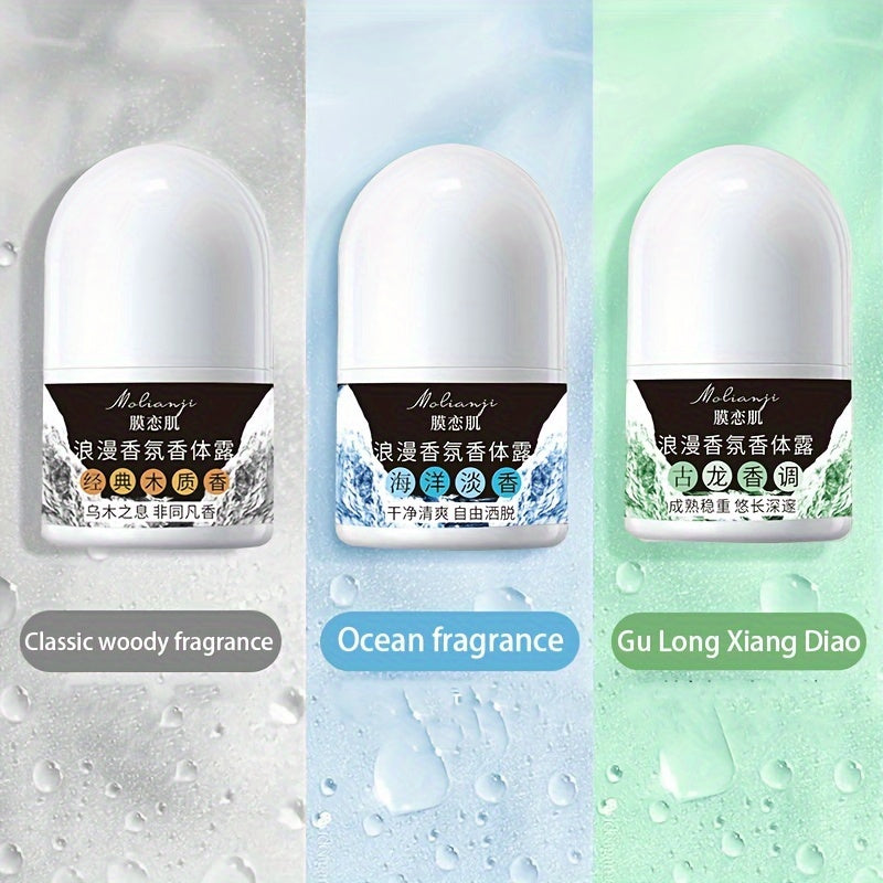 Long-lasting fragrance deodorant set with multiple scents. Gentle and soothing for daily use, contains plant squalane.