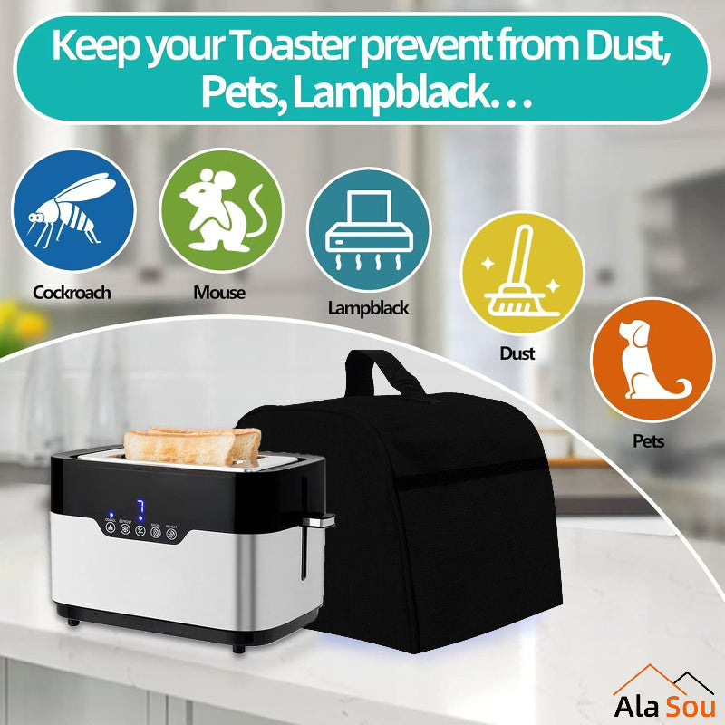 Introducing the Alasou 1Pack Bread Machine Cover, a durable protective cover designed to shield your bread machine from dust. Crafted with heavy-duty, dust-resistant material, this cover is suitable for a variety of bread machine models. Perfect for use