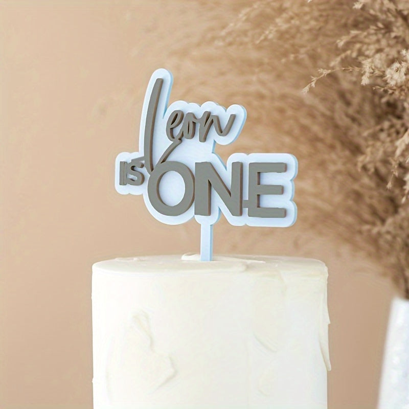 Customize your cake with a personalized acrylic topper featuring your name and number. This white dessert decoration accessory is perfect for birthdays, showers, and parties, and is suitable for ages 14 and up.