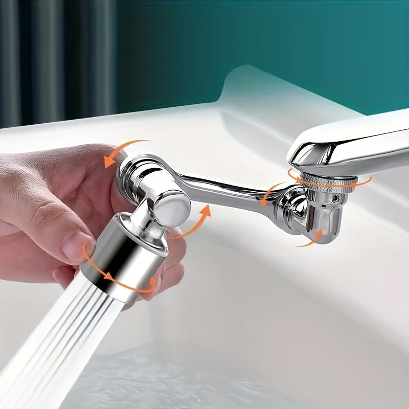 1 universal rotating faucet nozzle suitable for extended faucets and kitchen sinks