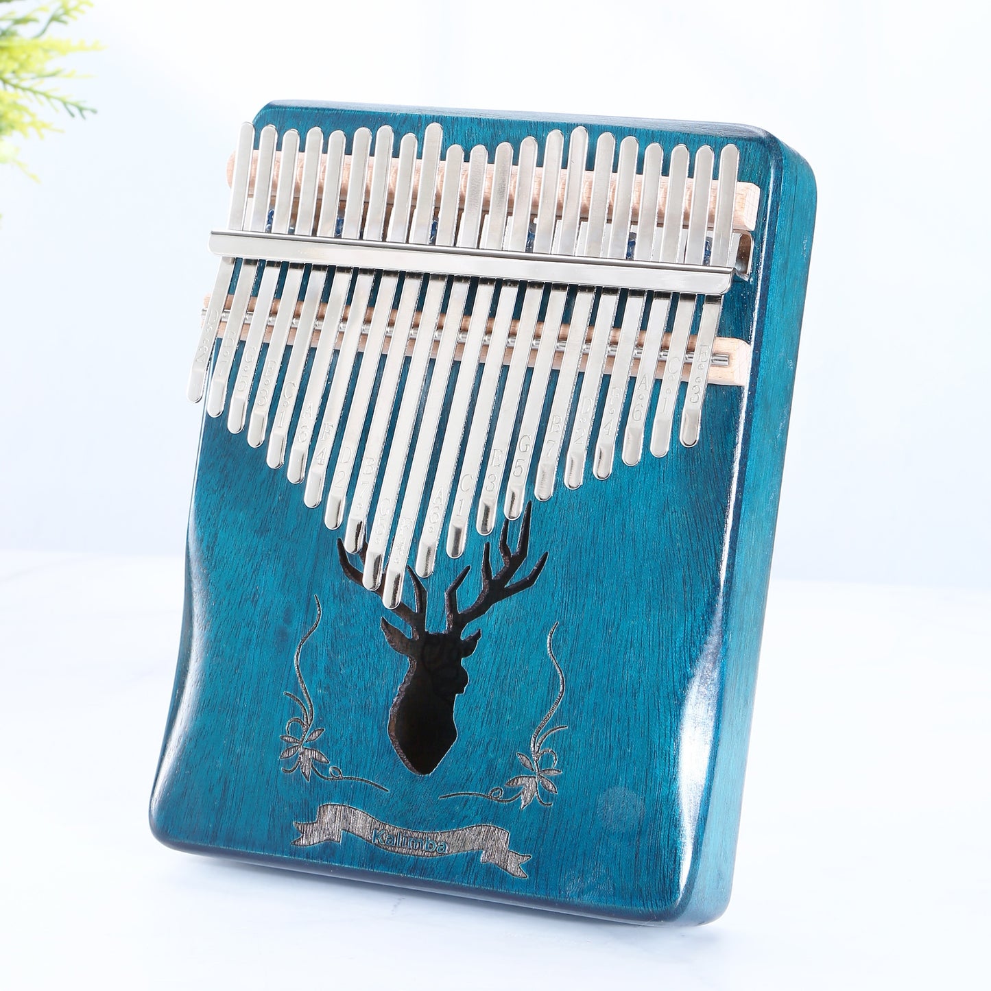 17 & 21 key Kalimba Thumb Piano with iron tines, easy to learn, portable with bag. Great music gift for beginners and professionals. Perfect for birthdays and holidays. Bonus accessories