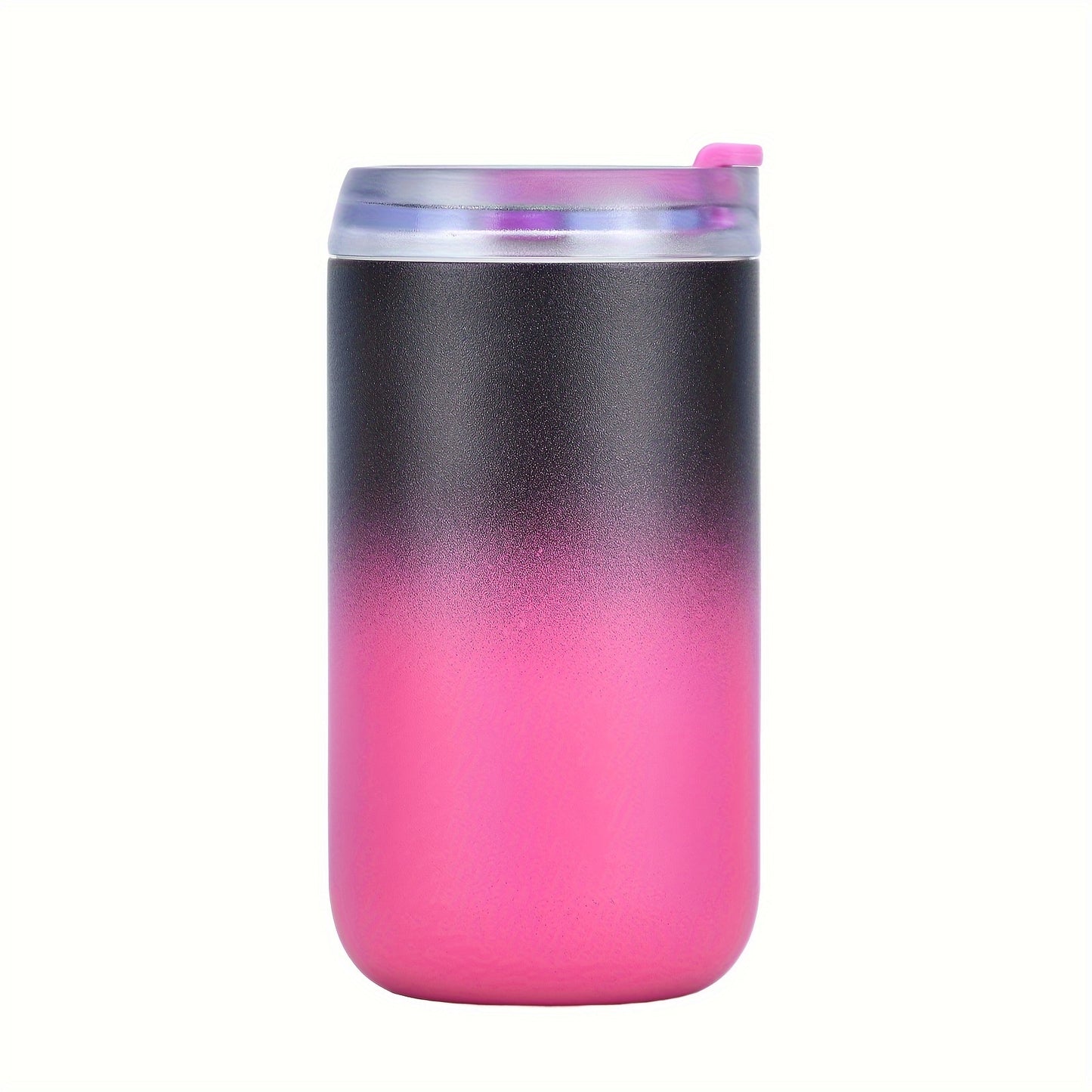 13.5oz stainless steel travel mug with leakproof flip lid for hot and iced drinks. BPA-free, dishwasher safe, 400ml capacity.