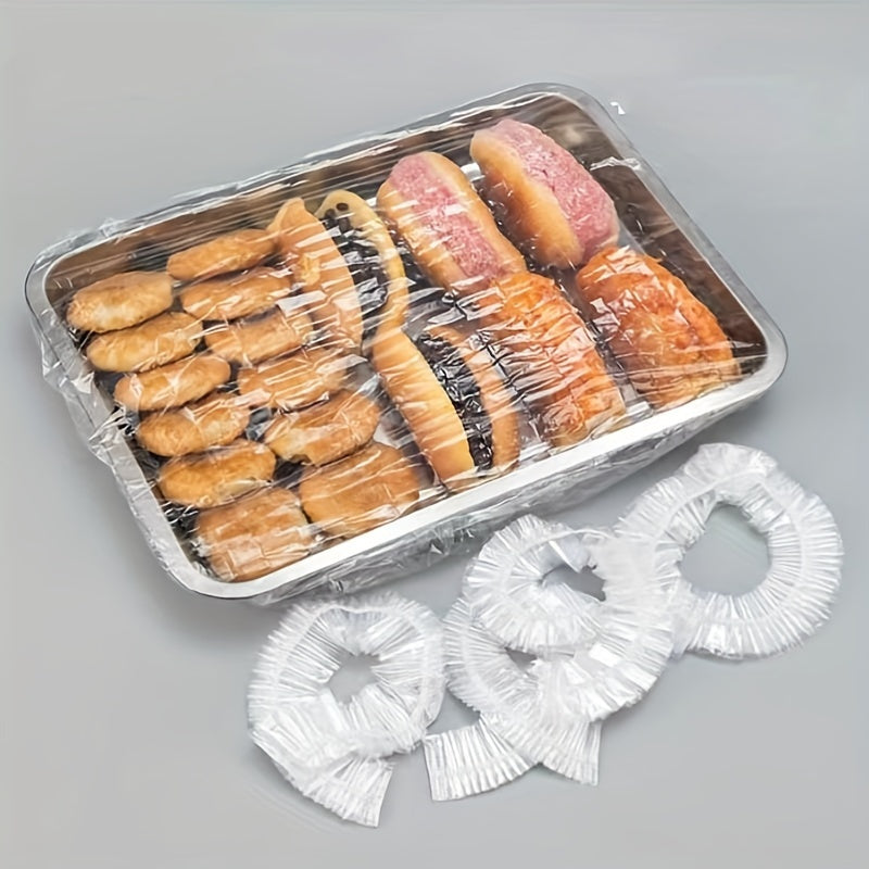 Versatile Reusable Elastic Food Cover for Trays: Perfect for Bread, Fruits, Veggies, and Sweets