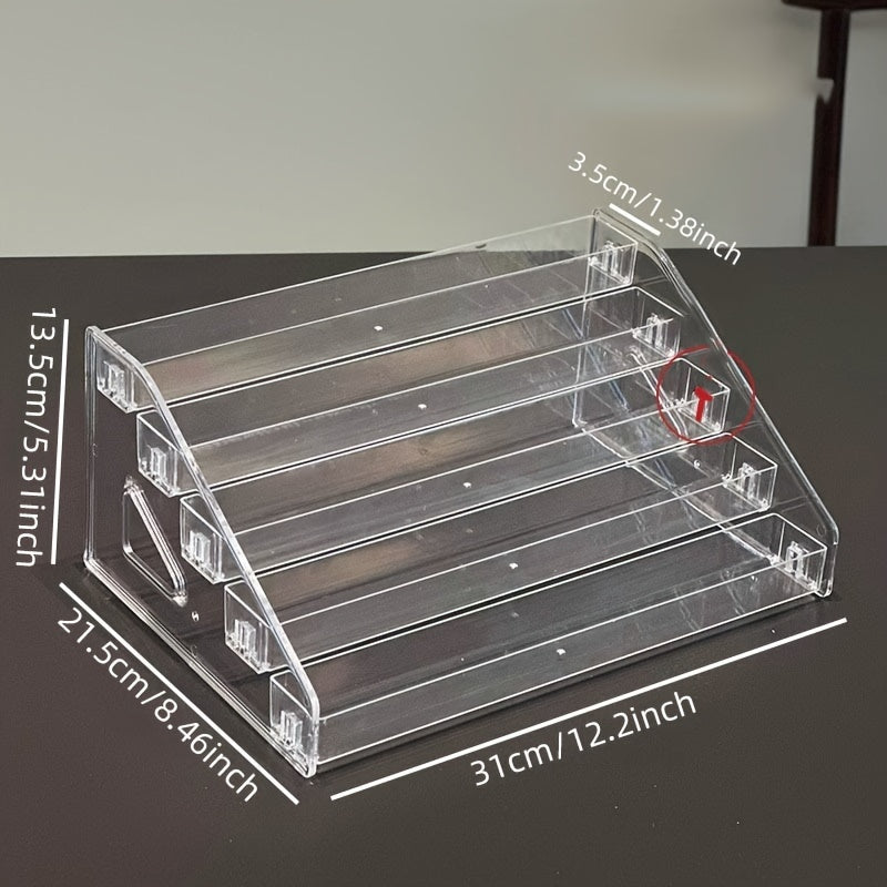 The 1/64 Scale Matchbox Wheel Toy Car Display Box Can Store 70 Transparent Shelves for Toy Cars.