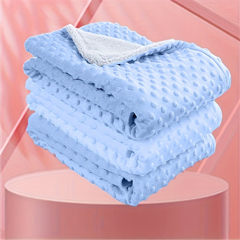 Soft fleece baby blanket that doubles as a swaddling bag, perfect for keeping your little one warm and cozy during the winter months. Makes a great gift for Christmas, Halloween, or Thanksgiving Day.