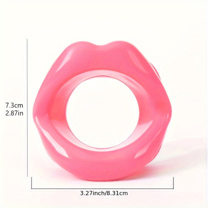 Silicone Lip Corrector and Oral Smile Trainer for Women, Portable Facial Training Tool.