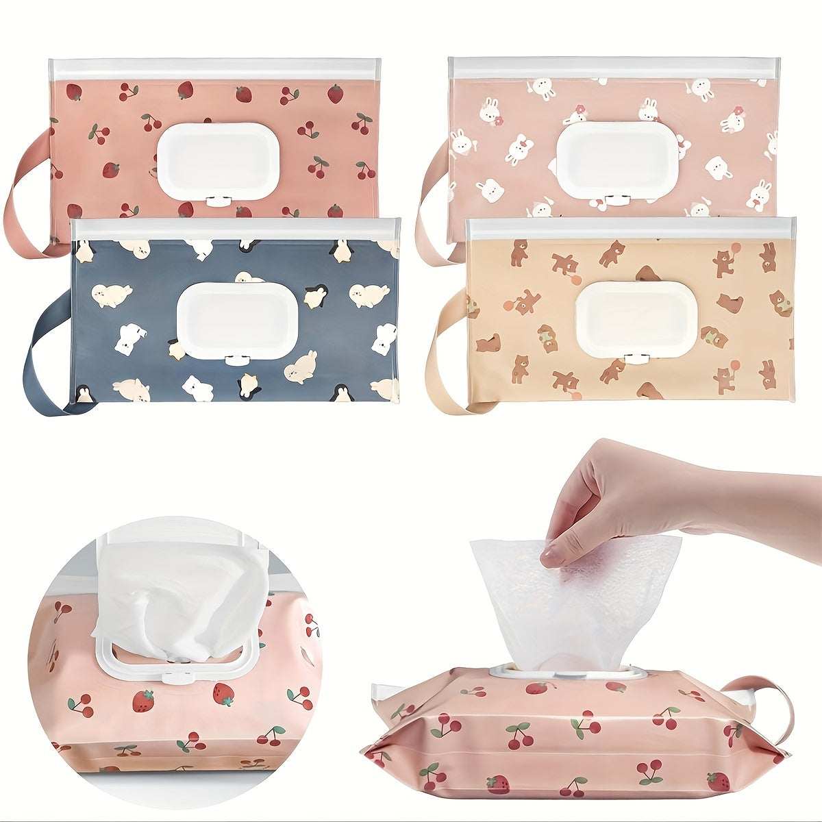 Easily Carry Wet Wipes on the Go with our Lightweight EVA Travel Wet Wipe Holder and Organizer