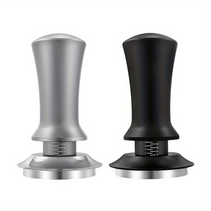 This high-quality Stainless Steel Espresso Tamper is designed for precision, with adjustable depth and a calibration spring to ensure the perfect tamping every time. Ideal for both professional baristas and home use.