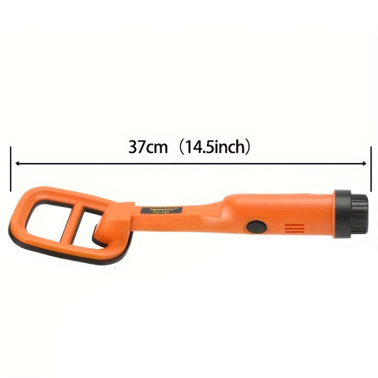 TANXUNZHE TC-120 Handheld Metal Detector with Pulse Pointer Sensing, Plastic Material, Battery Powered for Detecting Small Metal Objects, Battery Not Included