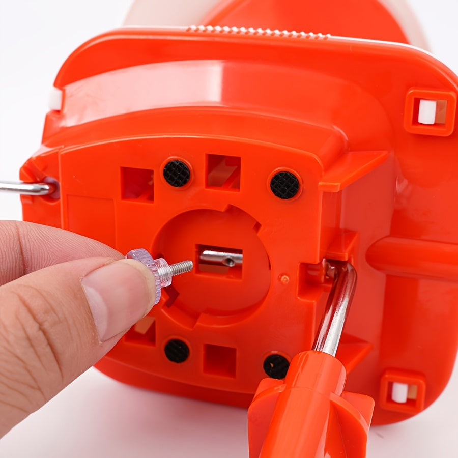 Compact yarn winding tool for organizing and managing household yarn balls, ideal for knitting and winding.