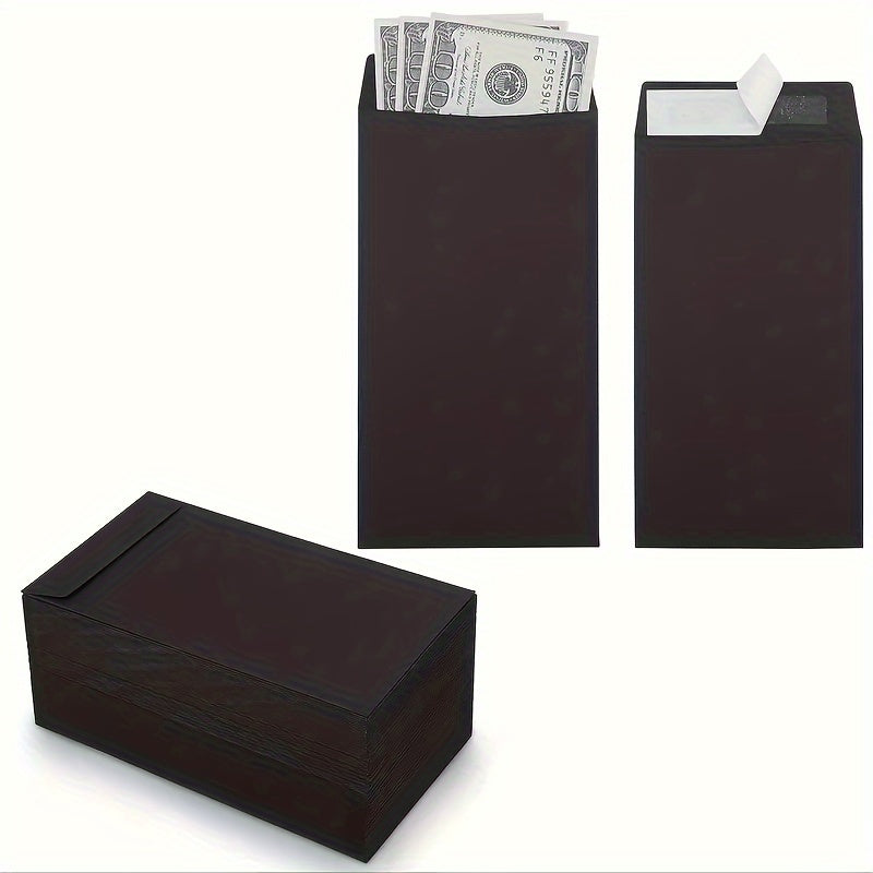 Set of 50 budget cash envelopes for money, coins, tickets, and gift cards.