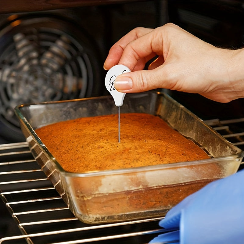 One piece of Stainless Steel Cake Tester, a must-have item for baking and cooking in the kitchen, featuring a sleek design that complements other kitchen gadgets and accessories, a versatile tool for every home kitchen.