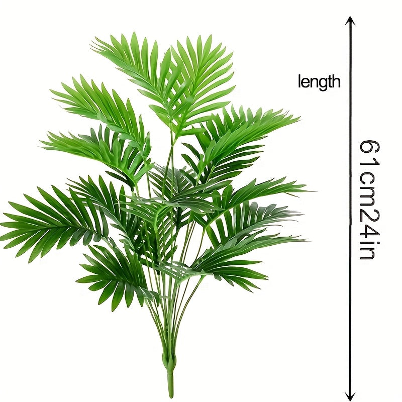 Sun'iy Qozon Palmasi - 18 Bosh, Ajratiladigan, Ichki yoki Tashqi Dekor uchun Mos, Ideal Uyga Kirish Sovg'asi.