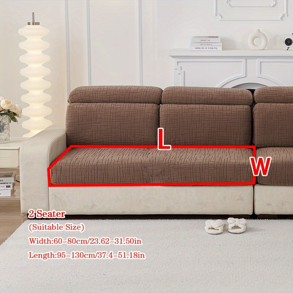 Jacquard sofa cover suitable for all seasons, protects sofa cushions in bedrooms, offices, living rooms, and home décor.