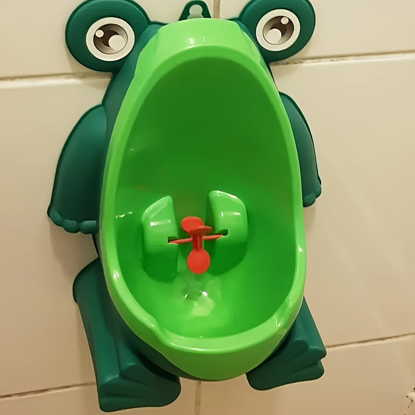 Gift Idea for Christmas, Halloween, and Thanksgiving: Wall-mounted Urinal in Frog Shape for Training Boys