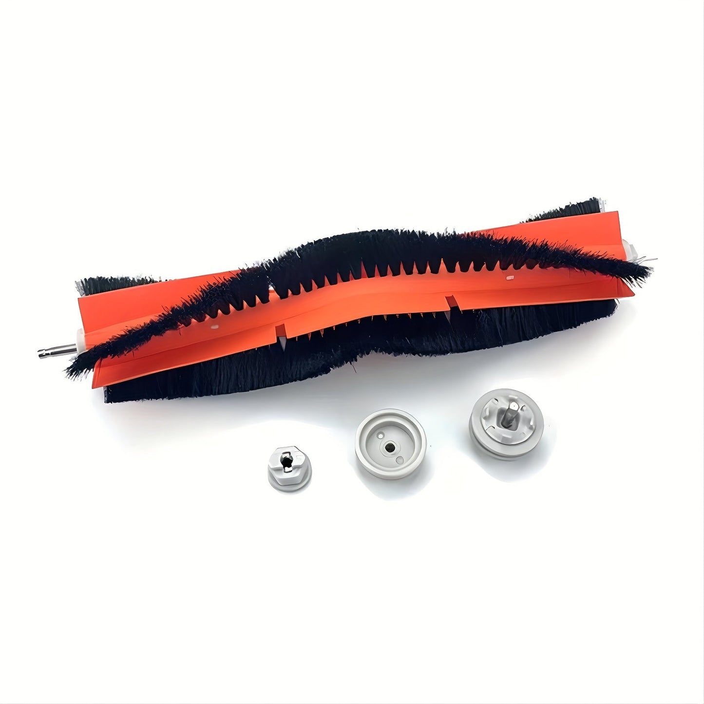 This set includes five replacement parts for the Mi Mijia 1C and dream F9 sweeping robot vacuum cleaner. It consists of one main roller brush, two side brushes, and two high-efficiency filters, all designed for use with the mopping cloth.