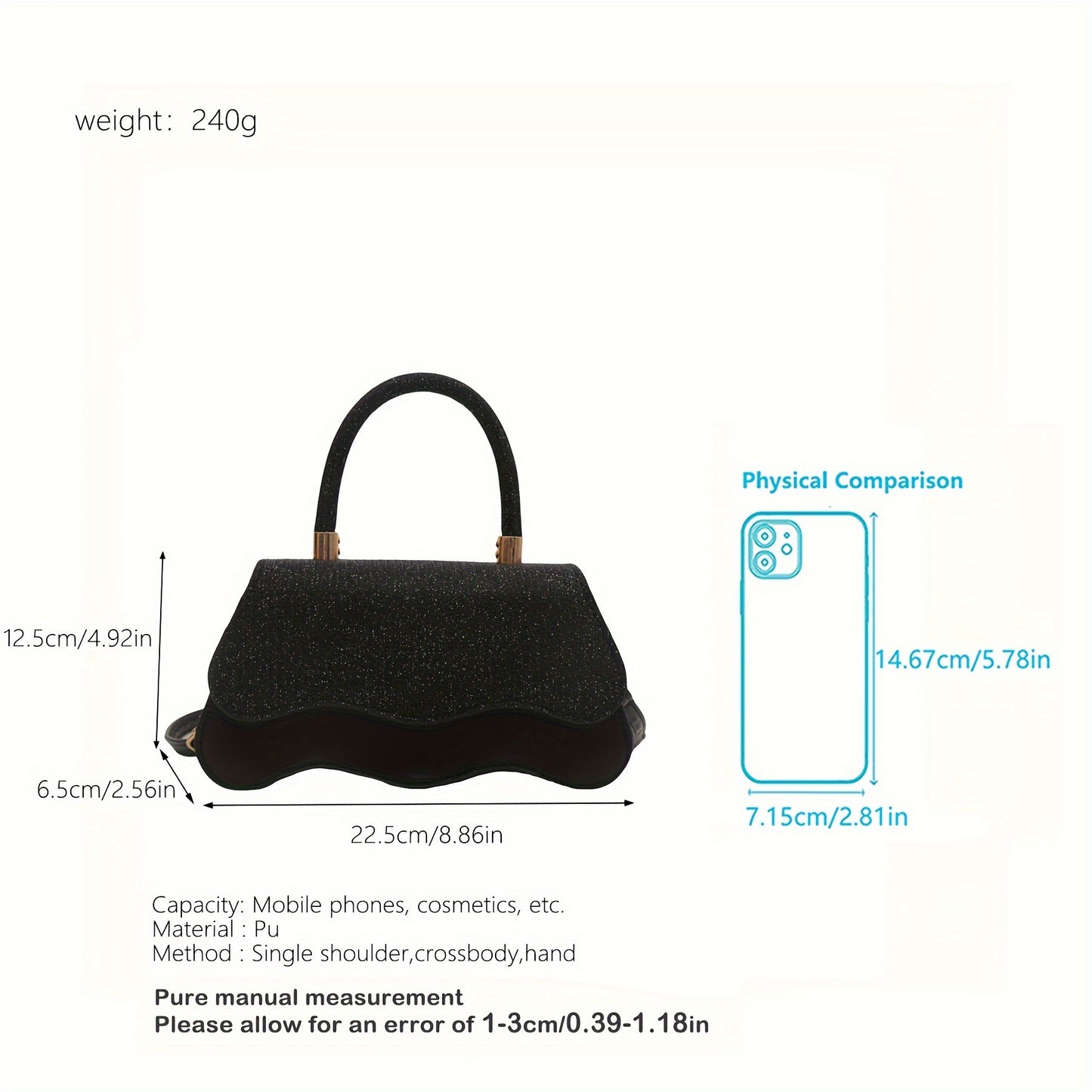 Retro Small Square Crossbody Bag for Women, 2024 Summer Trendy Style