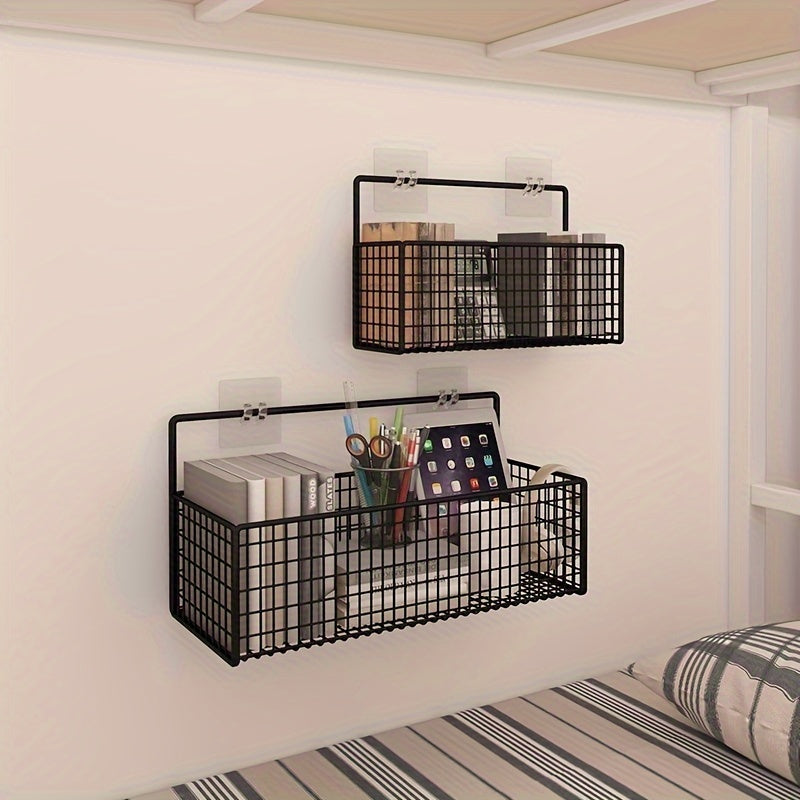 Contemporary Metal Wire Basket for Kitchen Storage: Dimensions 31cm x 12cm x 8cm