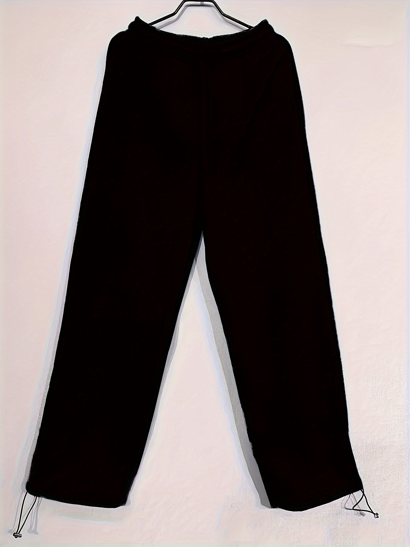 Y2K drawstring sweatpants in solid colors - perfect for spring and fall.