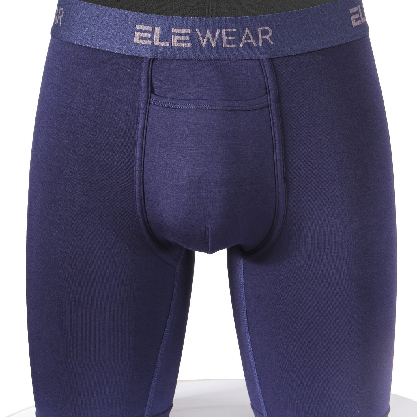 Men's Modal Underwear with breathable, soft, quick-drying, stretchy, anti-wear features and long boxer briefs shorts for sports.