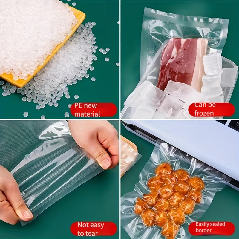 Durable Vacuum Sealing Bags for Food Storage: Ideal for Refrigerator and Microwave Applications