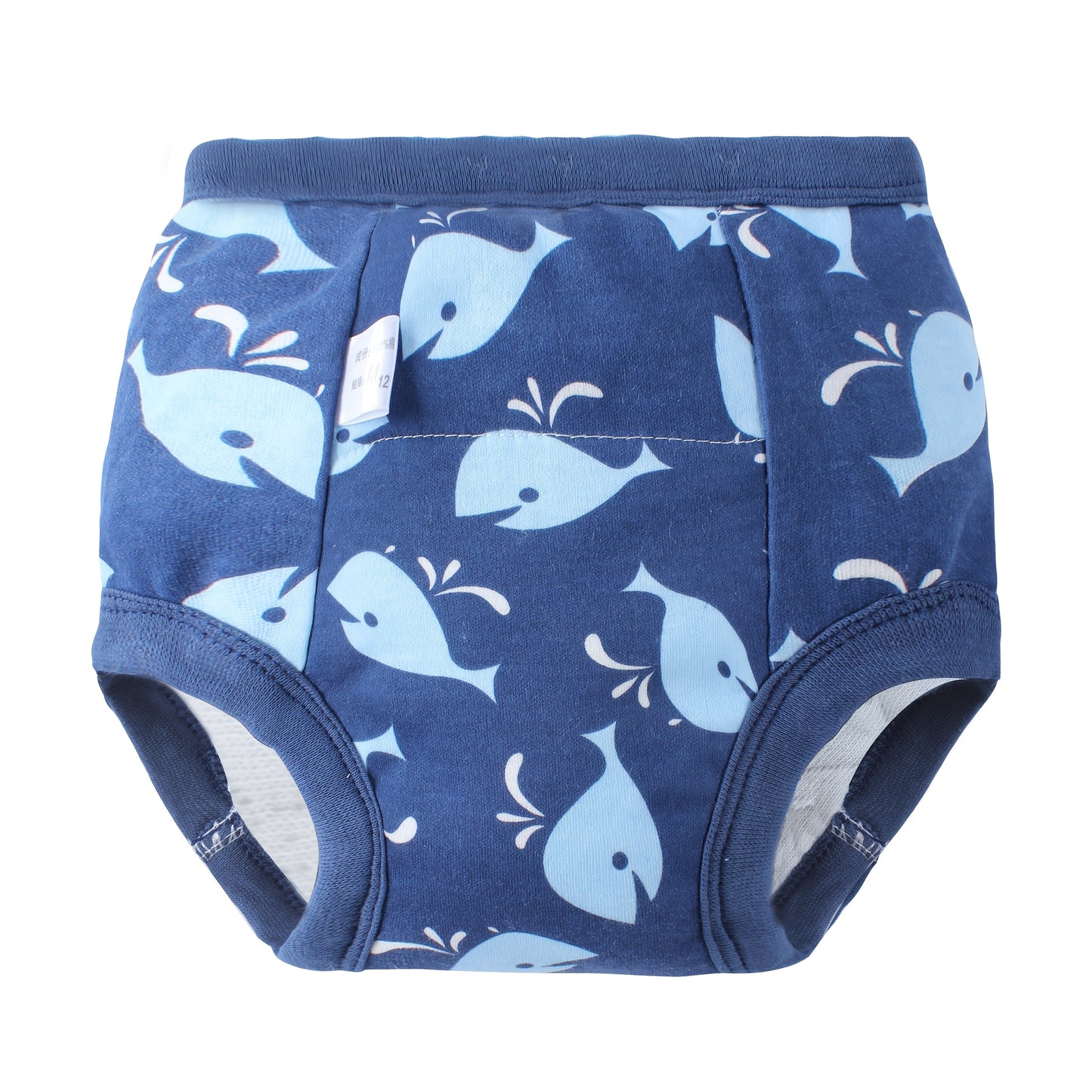 Set of 8 Training Pants with Adorable Animal Prints | Reusable and Machine Washable | Ideal for Potty Training and Gifts | Available in Blue, Grey, and Light Blue