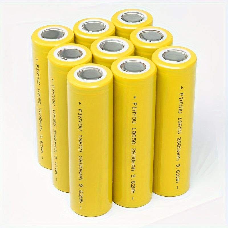 18650 power battery with 5C discharge and 2600mAh capacity, ideal for a range of power equipment.