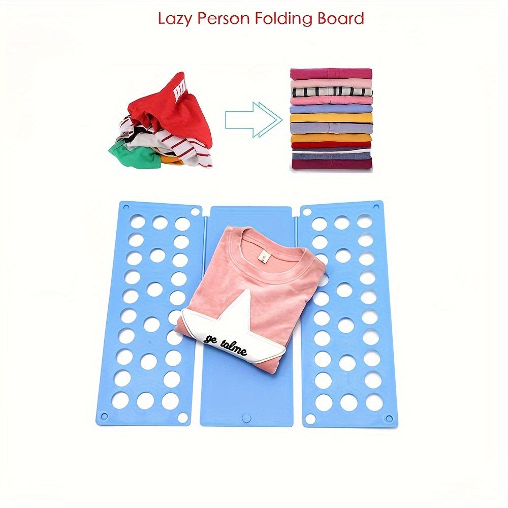 Effortless Clothing Folding Tool for People of All Ages, Convenient Plastic Folding Board for Quick and Easy Folding of Clothes