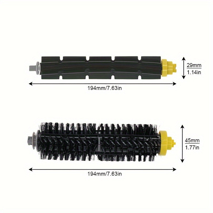 Upgrade your robot vacuum cleaner with the ePathChina 4-Pack of Replacement Main Roller Brushes. Featuring durable ABS and nylon bristles, these non-electric automatic sweeping floor cleaner accessories will keep your floors looking their best.