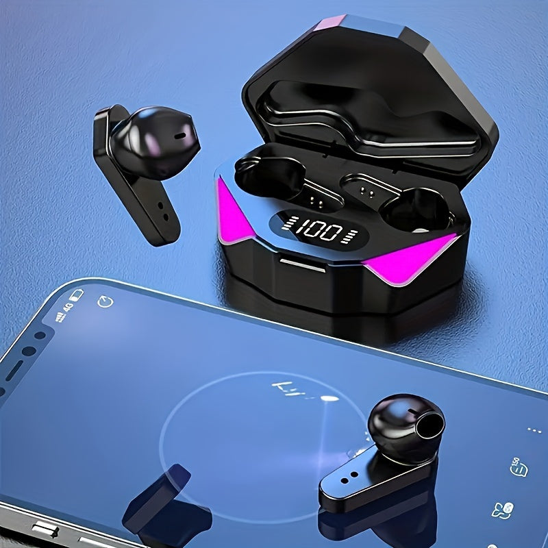 2024 Latest Touch Control Wireless Earbuds with LED Display - In-Ear TWS Headphones for Sports, Music & Gaming, iOS/Android Compatible