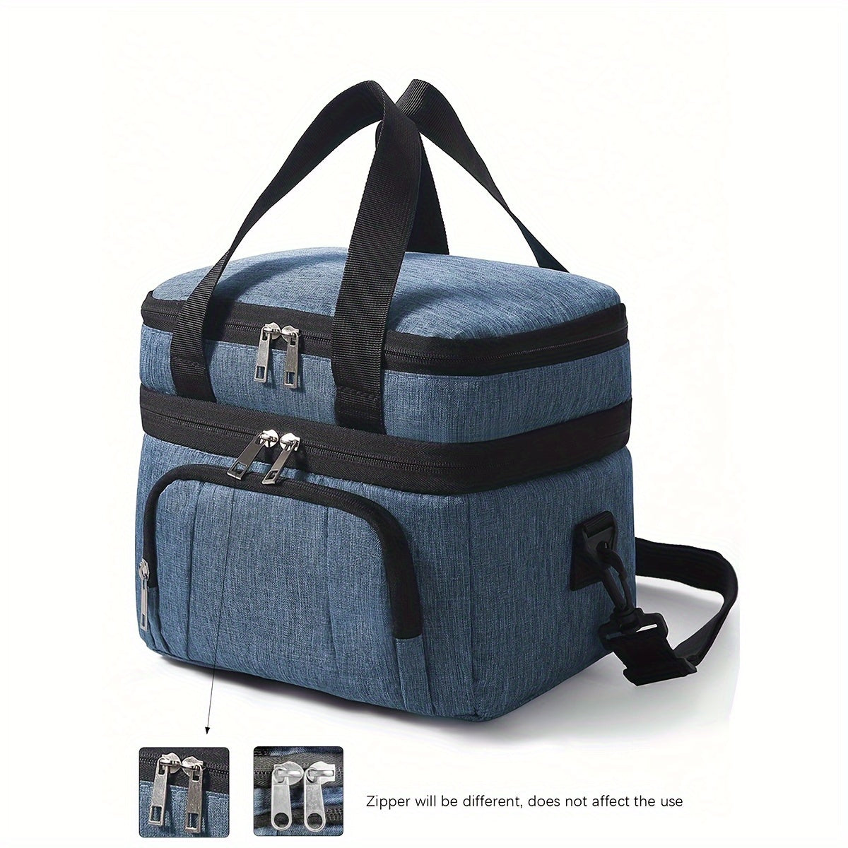 Stay warm this winter with our 1pc Insulated Lunch Bag, perfect for your Valentine's Day lunch or Christmas and Black Friday outings. This leak-proof tote comes with an adjustable shoulder strap for easy carrying on all your outdoor activities, picnics