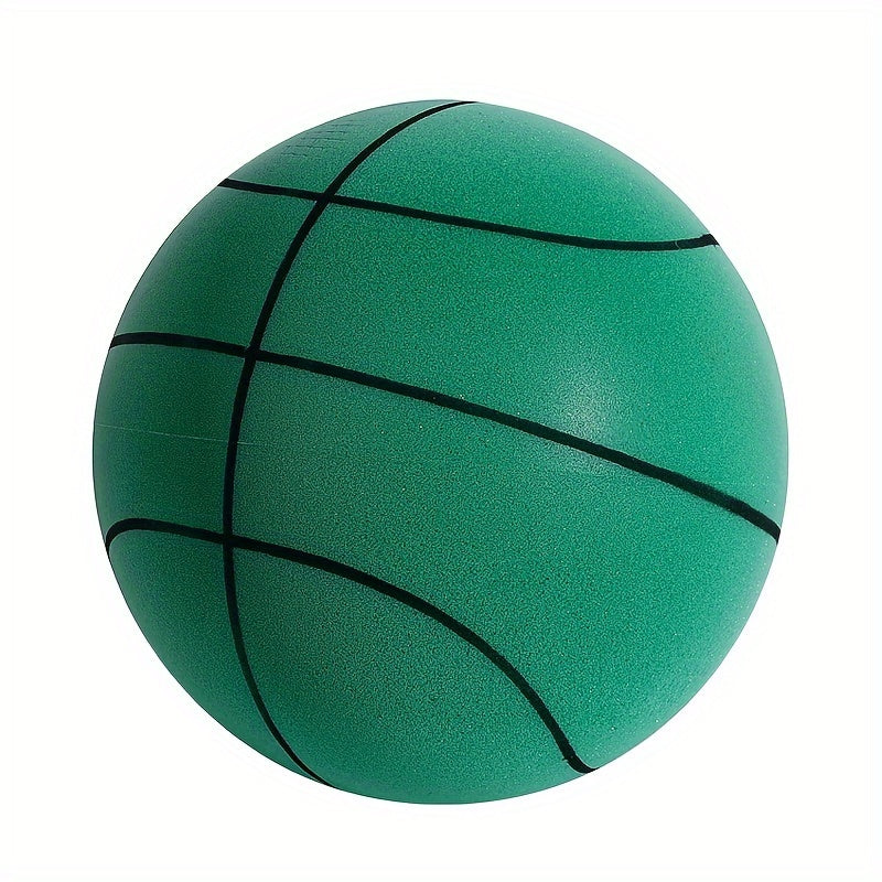 7.09-inch silent basketball suitable for outdoor and indoor play, perfect gift for birthdays, holidays, and camping.