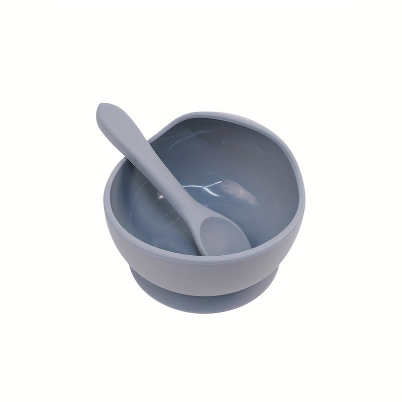 TYRY.HU offers personalized Customized Baby Bowl with Suction, featuring a 2-piece set of silicone bowl and spoon. These BPA-free self-feeding utensils are perfect for your little one. Personalized name option available.