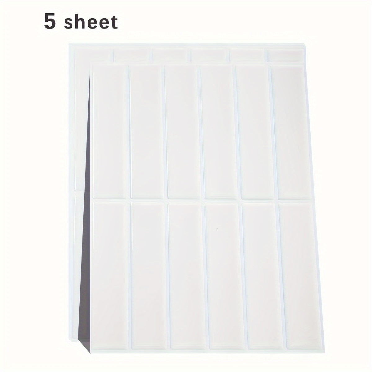 5/10/30pcs 3D self-adhesive wall tiles for kitchen and bathroom, heat-resistant, waterproof, removable, home decoration.