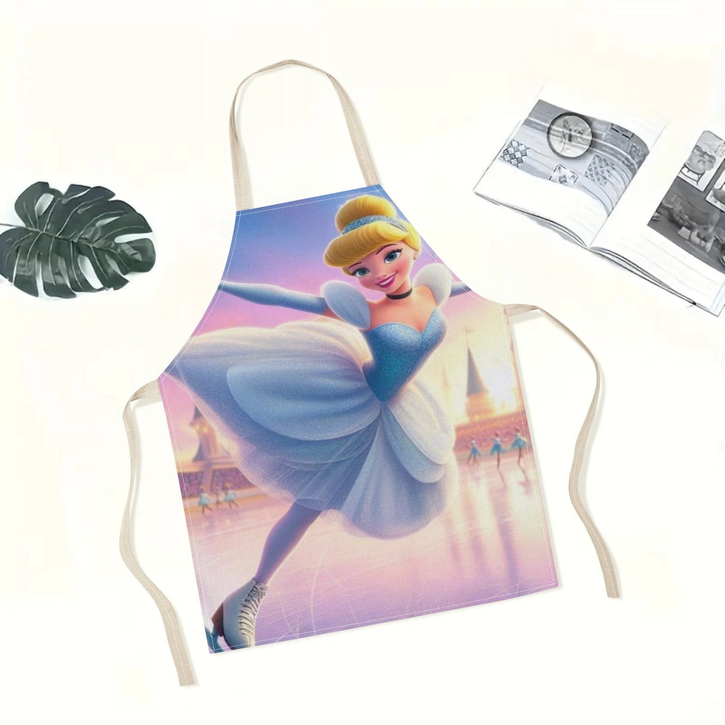 Stay dry and mess-free with the Disney Elsa Waterproof Apron. Featuring a vibrant cartoon print and made from durable polyester, this apron is perfect for home, restaurants, cafes, and more. The stylish and simple design includes an adjustable neck strap