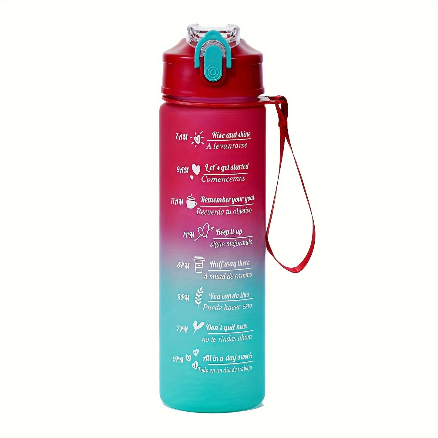 Durable, leak-proof sports water bottle ideal for outdoor activities and fitness, available in 28oz and 10.5oz sizes.