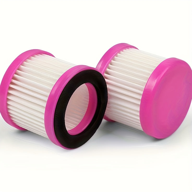 High-quality replacement HEPA filters made of durable polypropylene for handheld vacuum cleaners. Designed to fit D-607/602/602A/608 models, these filters offer high-efficiency dust trapping and are washable and reusable for added convenience.