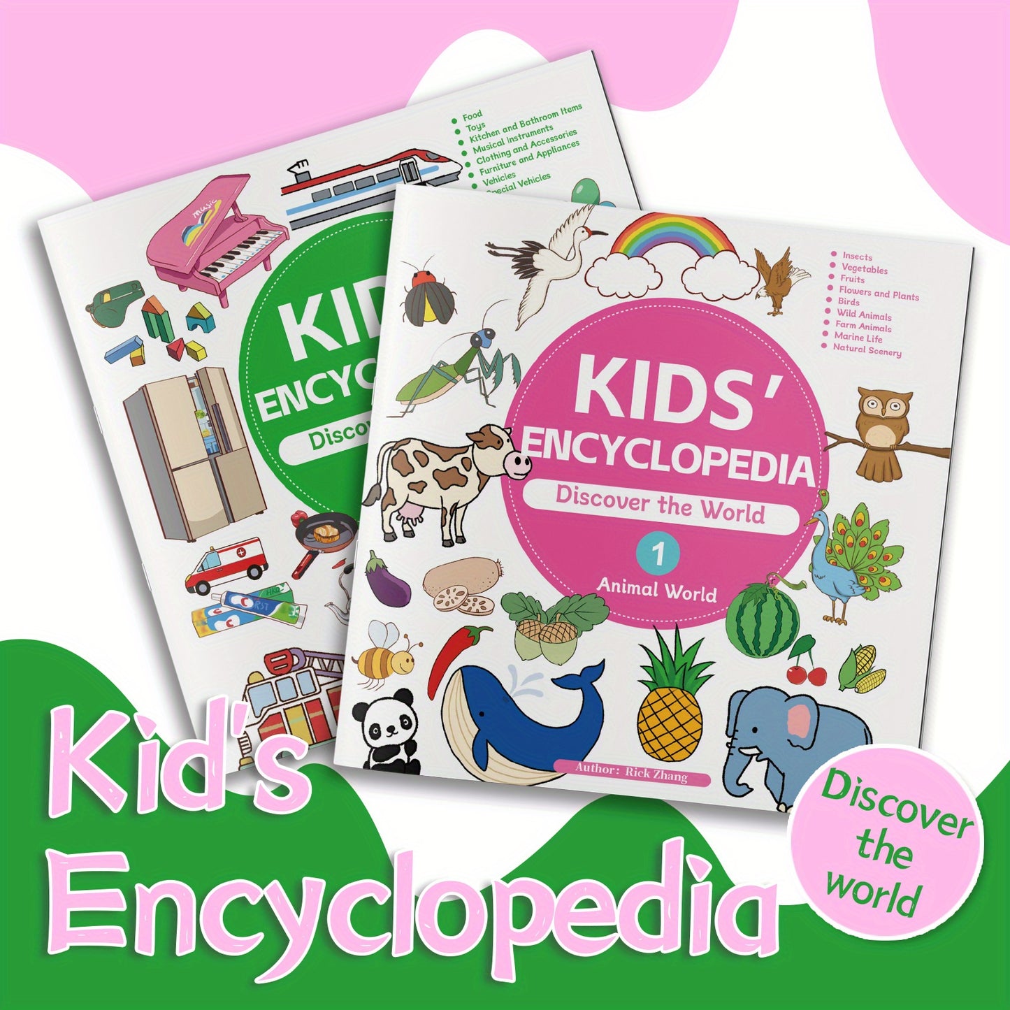 Children's Mini Encyclopedia: 2-Book Learning Set