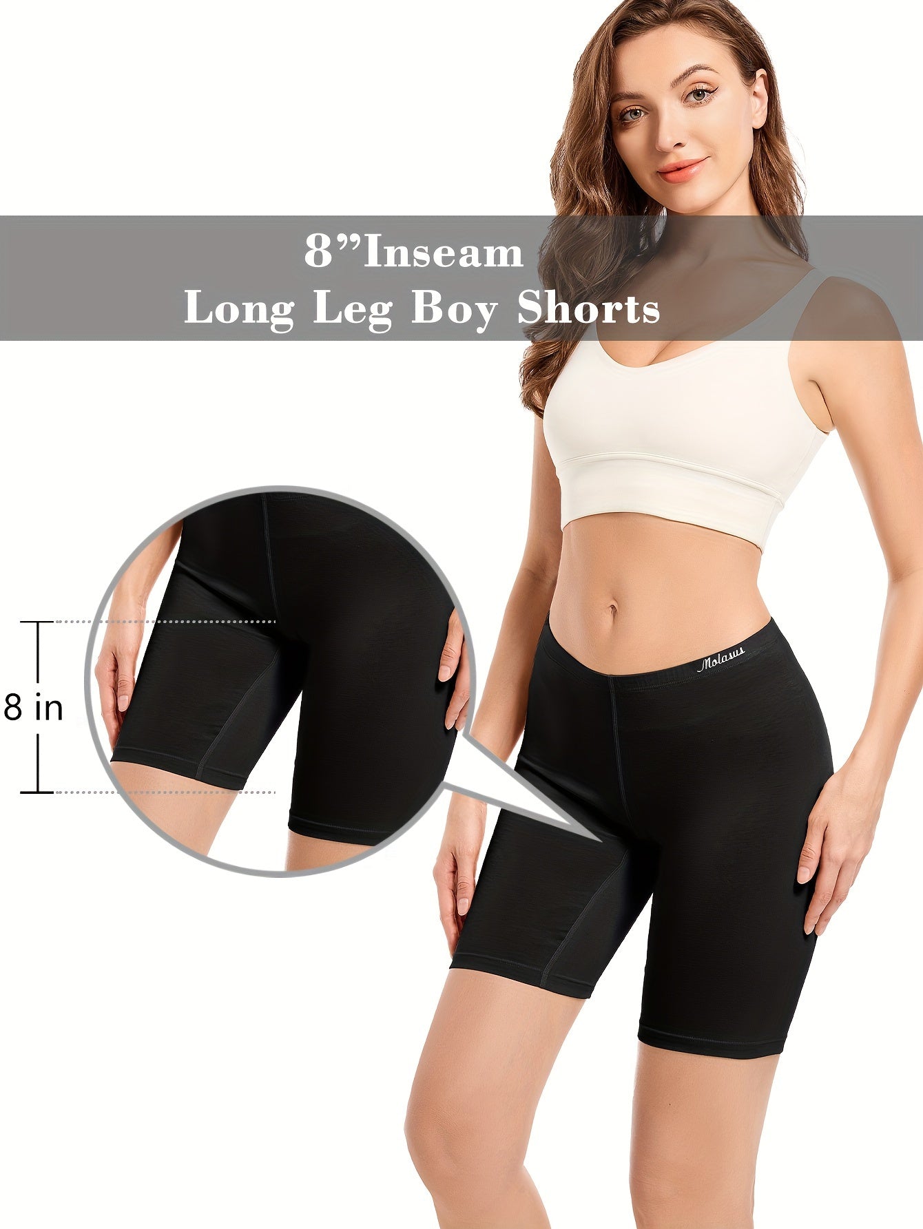 4pcs Women's Slimming Shapewear Shorts with Breathable Soft Blend, Butt Lifting Biker Style in Solid Color and Letter Graphic Underwear.