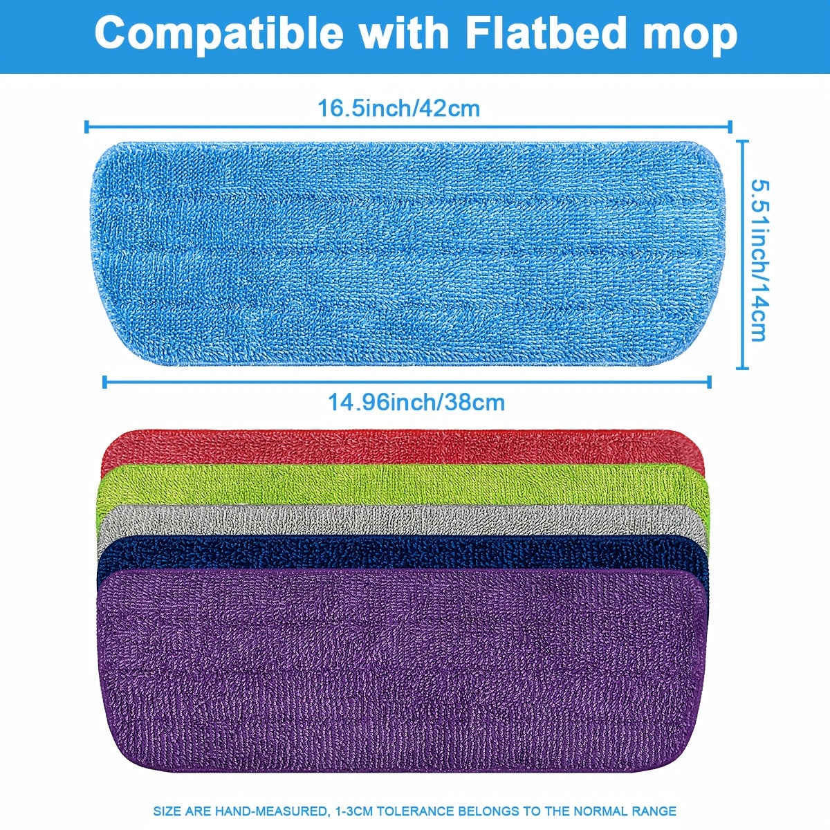 Get your hands on these durable microfiber pads designed to be used as replacements for spray mops. They are reusable, washable, and perfect for cleaning hardwood floors. These pads are compatible with most spray mop models and come in a variety of