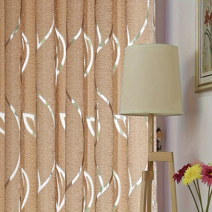 Fashionable curtain panel perfect for living rooms, bedrooms, kitchens, bathrooms, or as home and room decor.