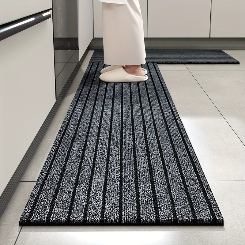 1pc Kitchen Carpet - Non-slip, Oil Resistant, Waterproof, Easy to Maintain, Suitable for Various Areas - Kitchen, Bathroom, Doorstep, Balcony. Ideal Home Decor or Gift.