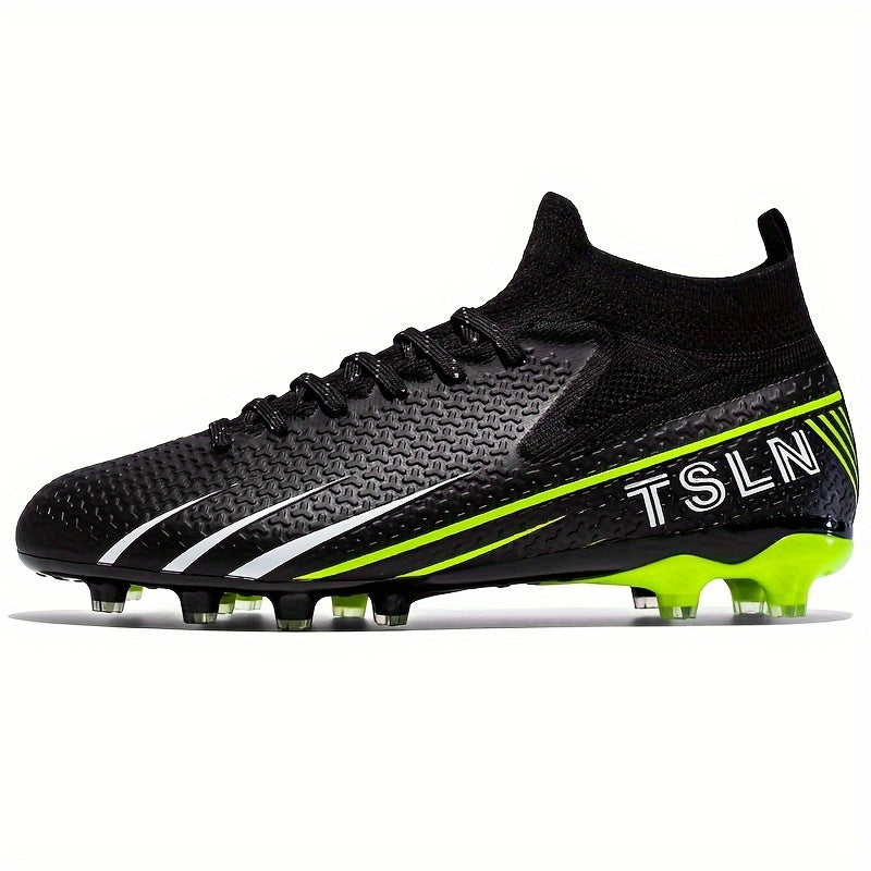 Unisex FG Soccer Cleats with Anti-skid and Breathable design for outdoor use.