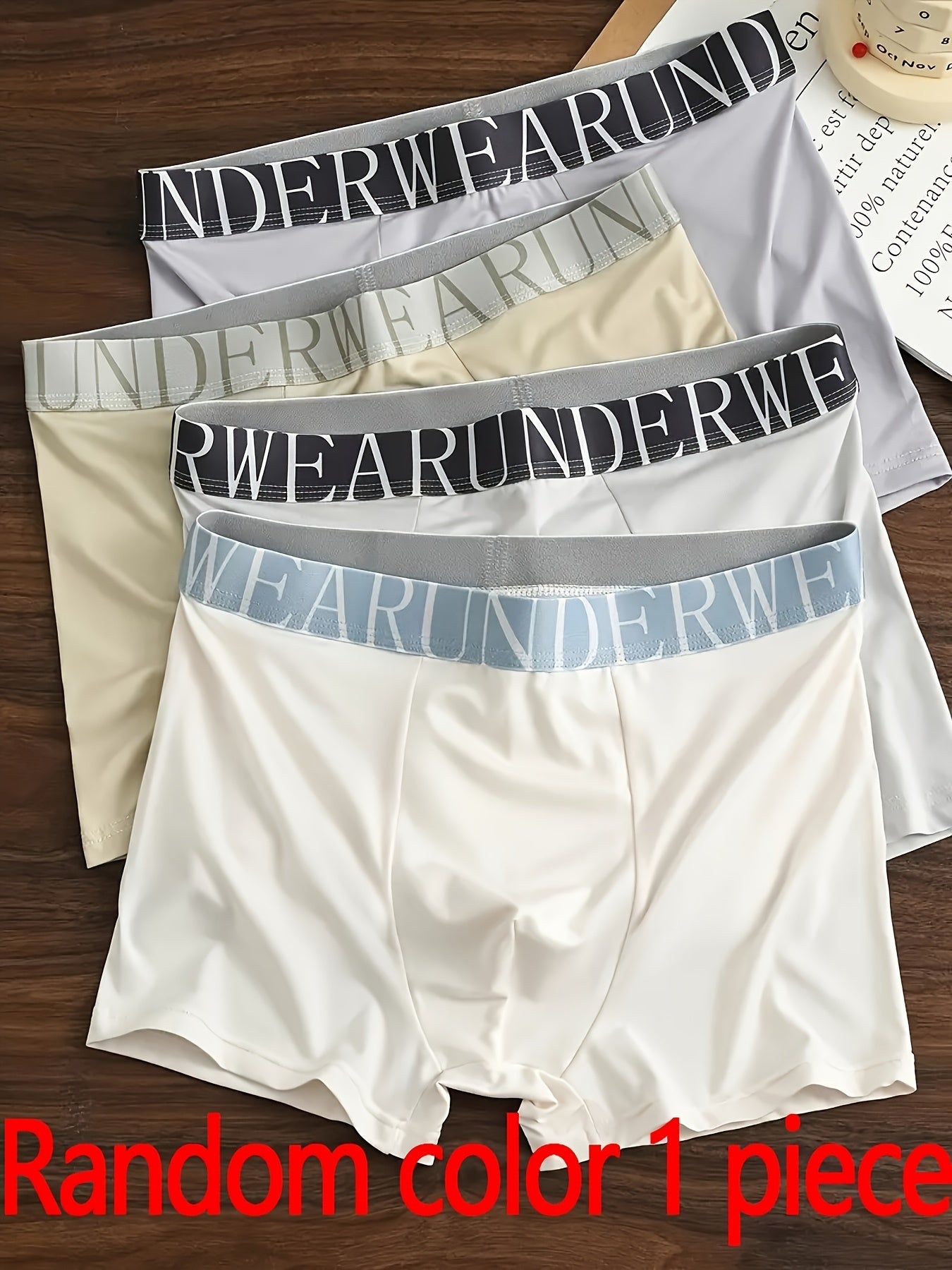 Trendy and comfortable Hong Kong Wind Men's Boxer Underwear for boys and teenagers suitable for all seasons.