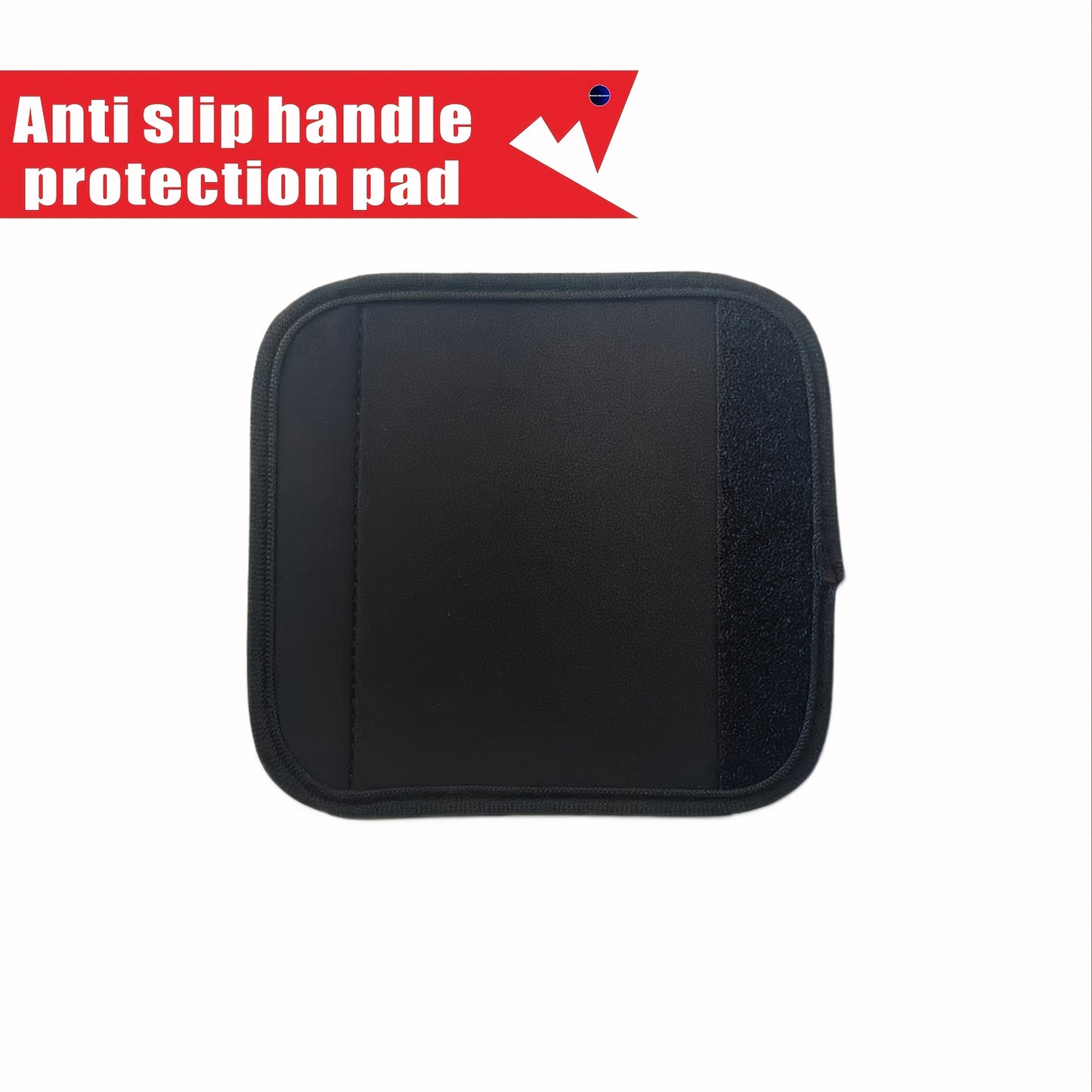 Compatible with JBL Boombox series, this black square handle cover provides an anti-slip grip and is perfect for replacement or packaging.