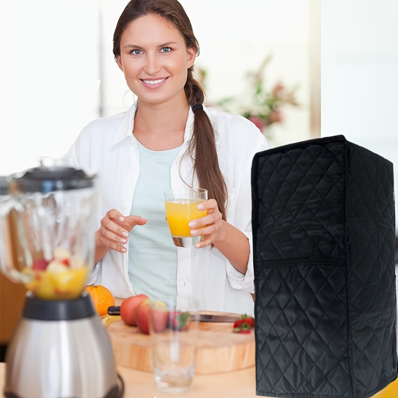 Protect your kitchen appliances with this high-quality dust cover. Designed to fit juicers, blenders, and coffee makers, this protective sleeve is made from non-food grade material.