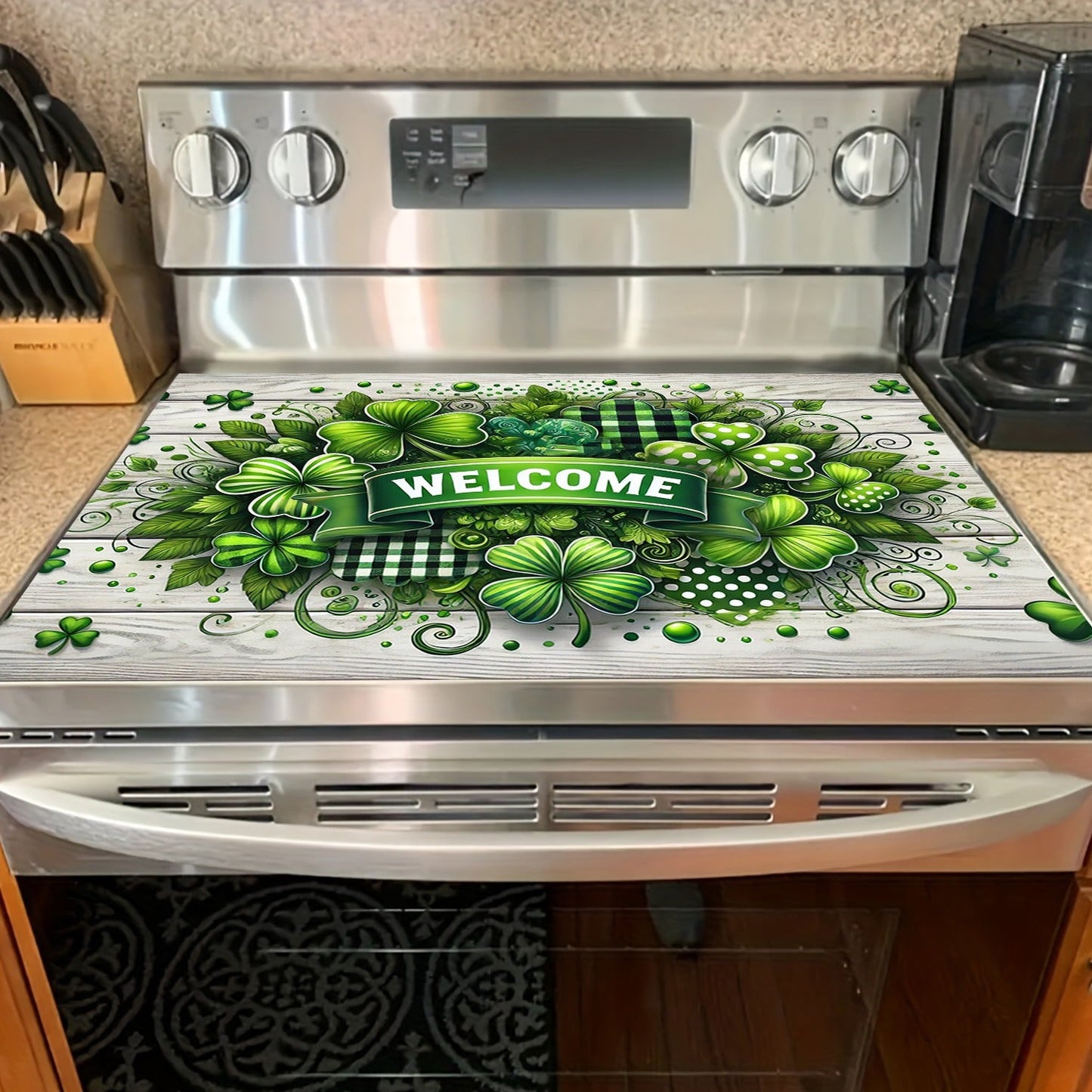 Durable Gas Stove Protector - Built to withstand heat and scratches, this chic cooktop guard is a breeze to clean and perfect for all kitchens.