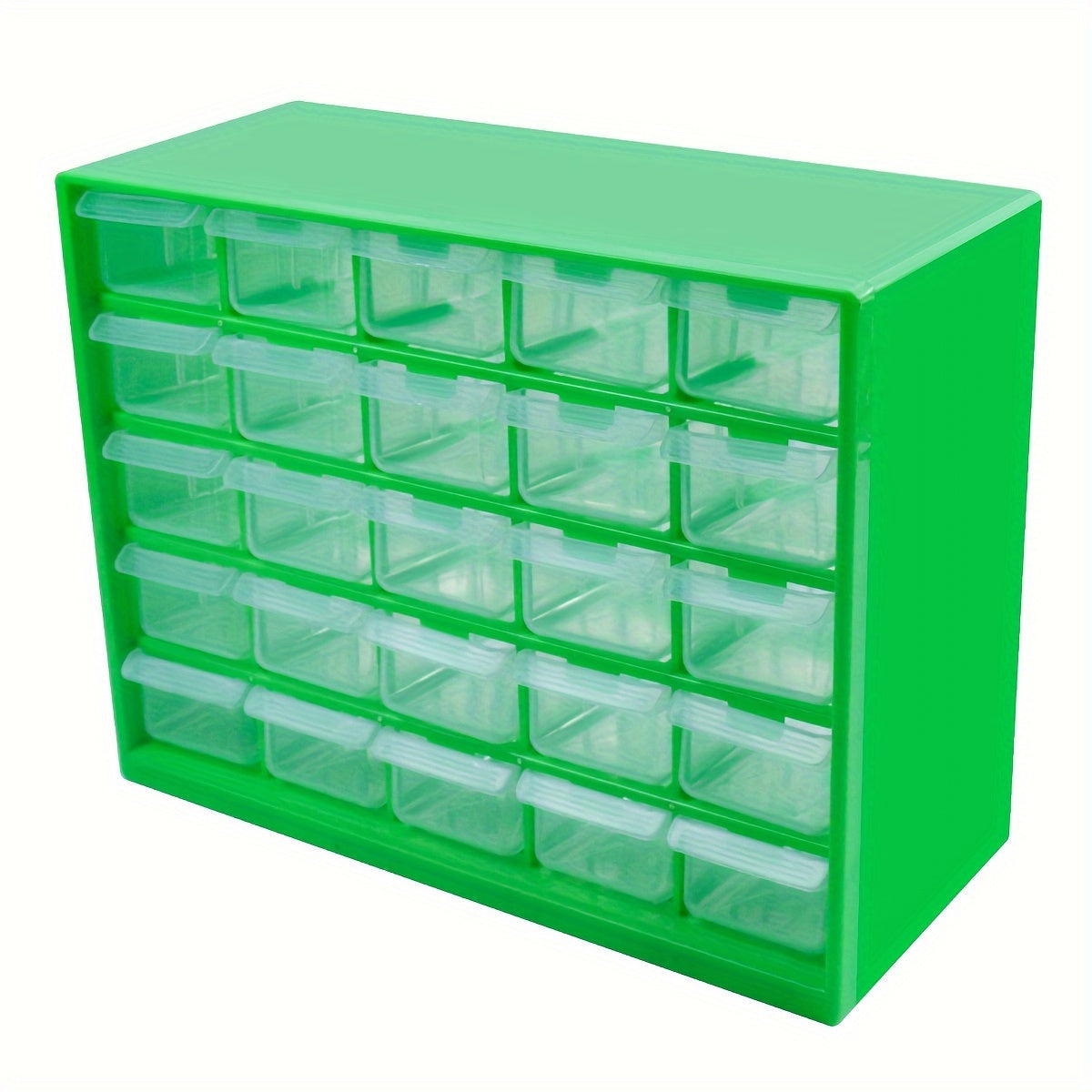 1pc Wall-mounted Multi-grid Drawer Parts Box for organizing screws and electronic components.