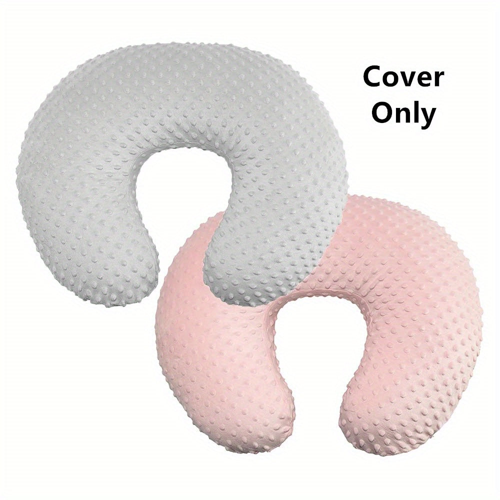 Set of 2 Ultra Soft Minky Nursing Pillow Covers - Luxurious Breastfeeding Slipcovers, Easy to Clean & Airy, Perfect for Holidays and Special Occasions